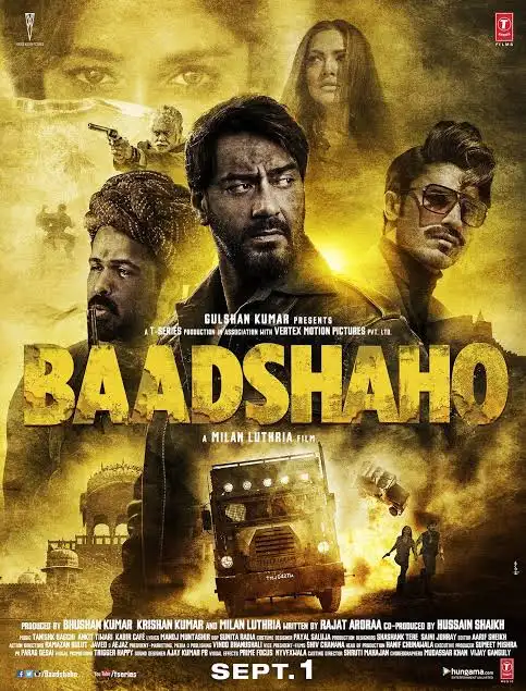 Baadshaho (2017) Bollywood Hindi Full Movie HD ESub filmywap