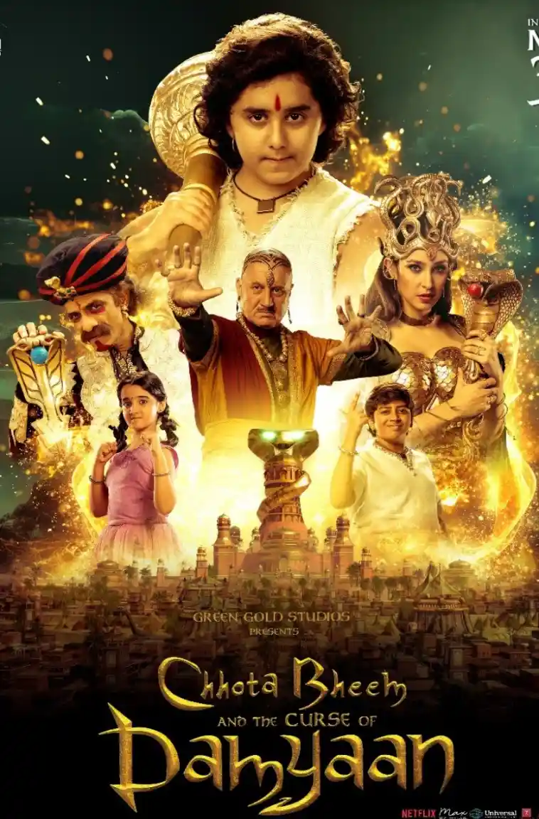 Chhota Bheem and the Curse of Damyaan 2024 Hindi Movie HD ESub filmywap