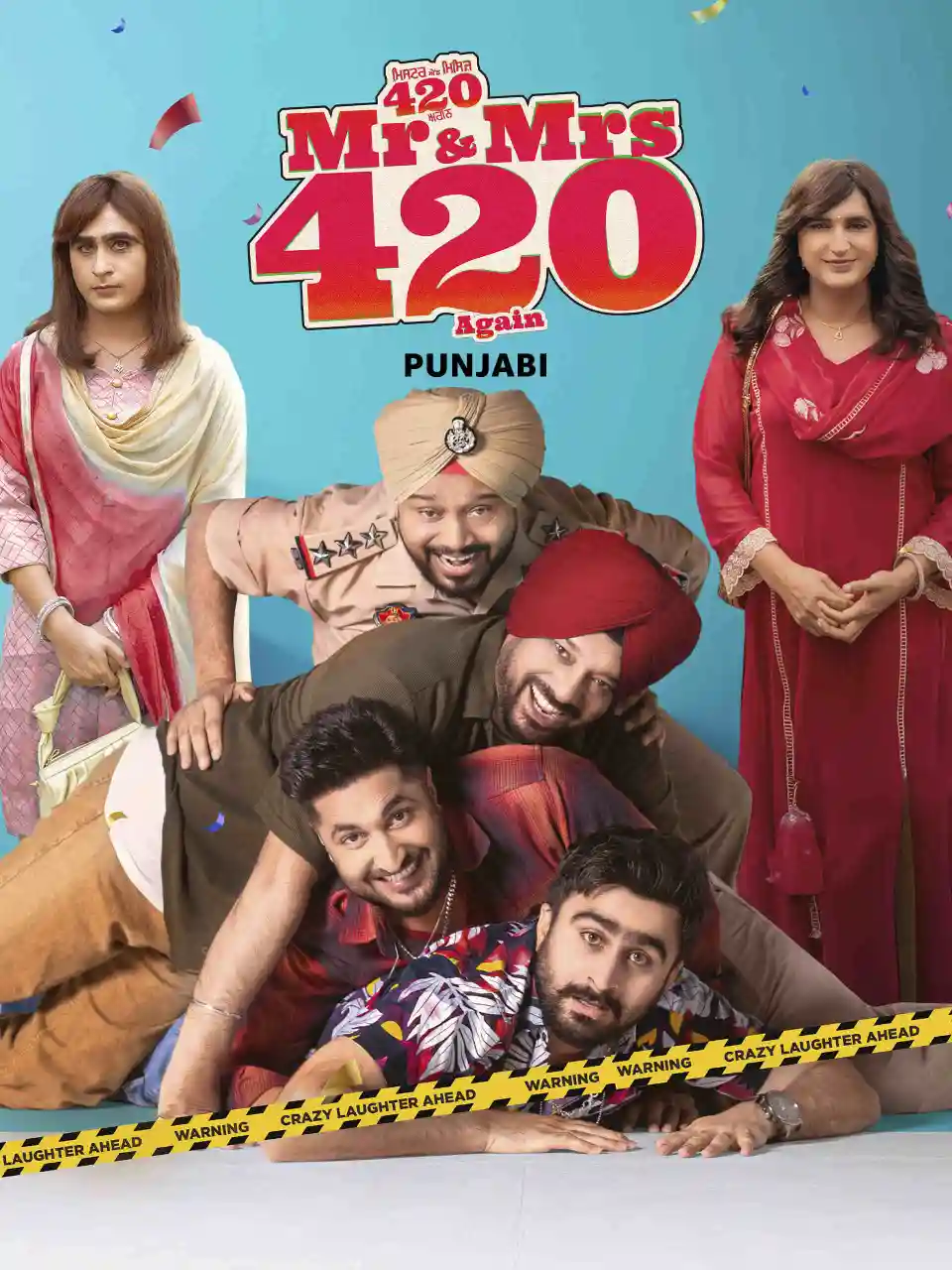 Mr And Mrs 420 Again 2025 Panjabi Movie HD ESub filmywap