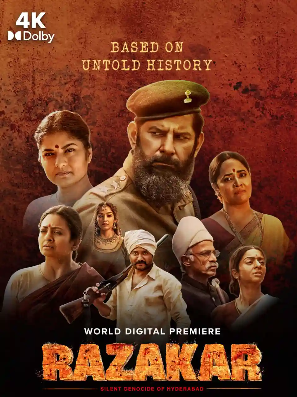 Razakar 2024 Hindi Telugu Dual Audio UnCut South Movie HD ESub filmywap