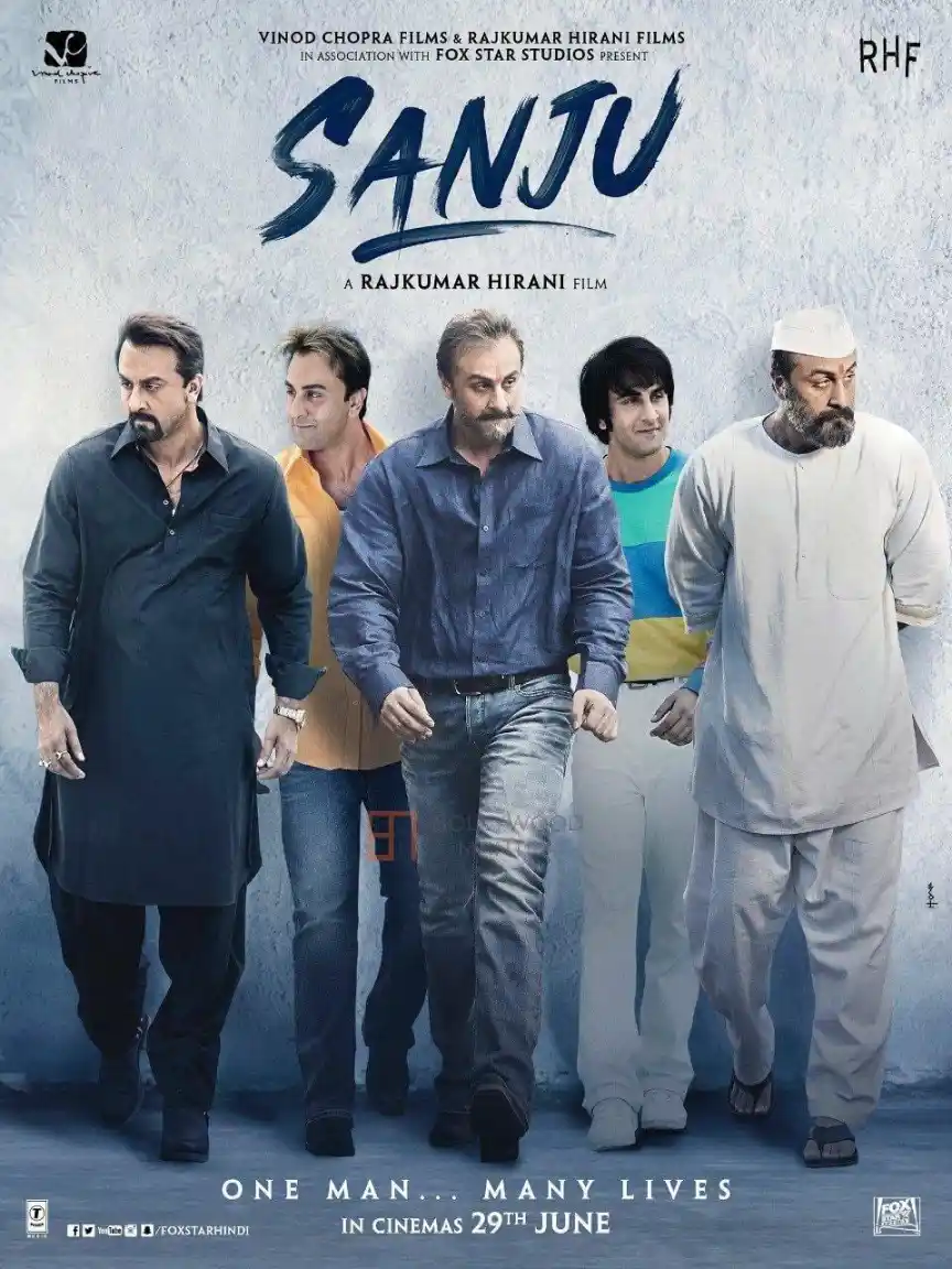 Sanju 2018 Bollywood Hindi Movie BluRay HD ESub filmywap