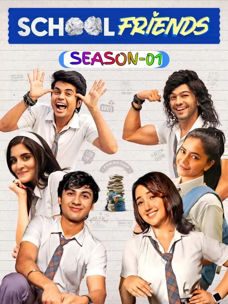 School Friends S03 2025 Hindi Completed Web Series HEVC ESub filmywap