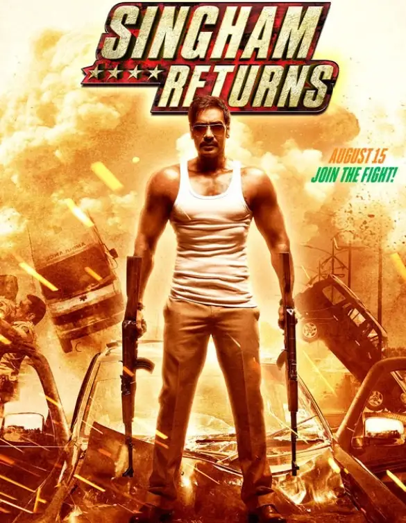 Singham Returns 2014 Bollywood Hindi Full Movie BluRay HD ESub filmywap