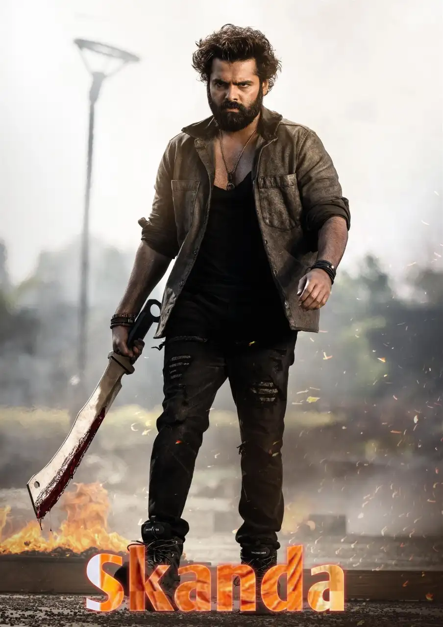 Skanda 2023 Hindi Telugu Dual Audio Full Movie UnCut HD ESub filmywap