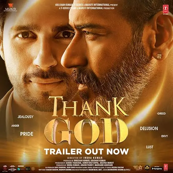 Thank God 2022 Bollywood Hindi Full Movie PreDvD filmywap