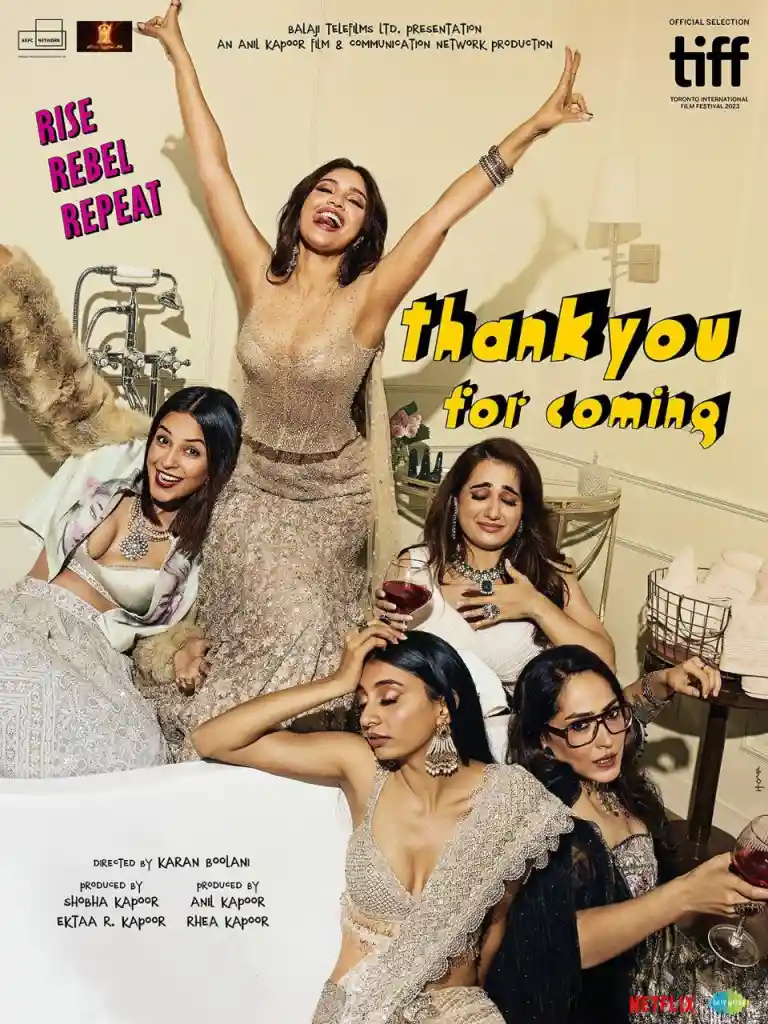 Thank You for Coming 2023 Bollywood Hindi Movie HD ESub filmywap