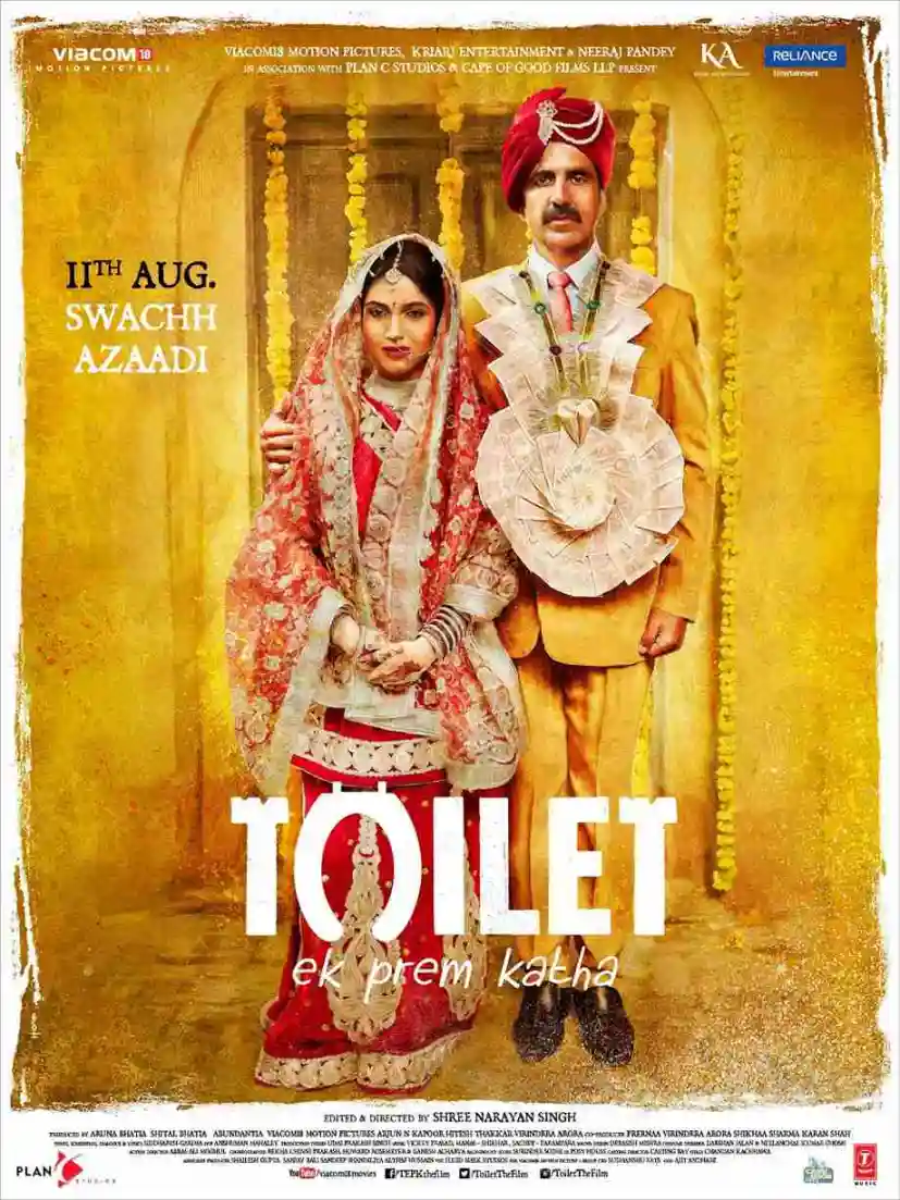 Toilet Ek Prem Katha 2017 Bollywood Hindi Full Movie HD BluRay filmywap