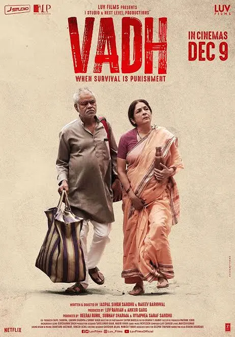 Vadh 2023 Bollywood Hindi Full Movie WEB HDRip ESub filmywap