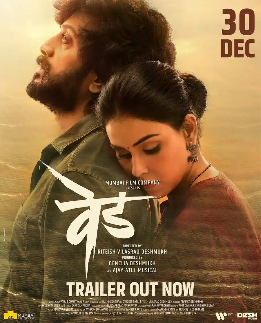 Ved 2023 Dual Audio Hindi Marathi Full Movie HD ESub filmywap