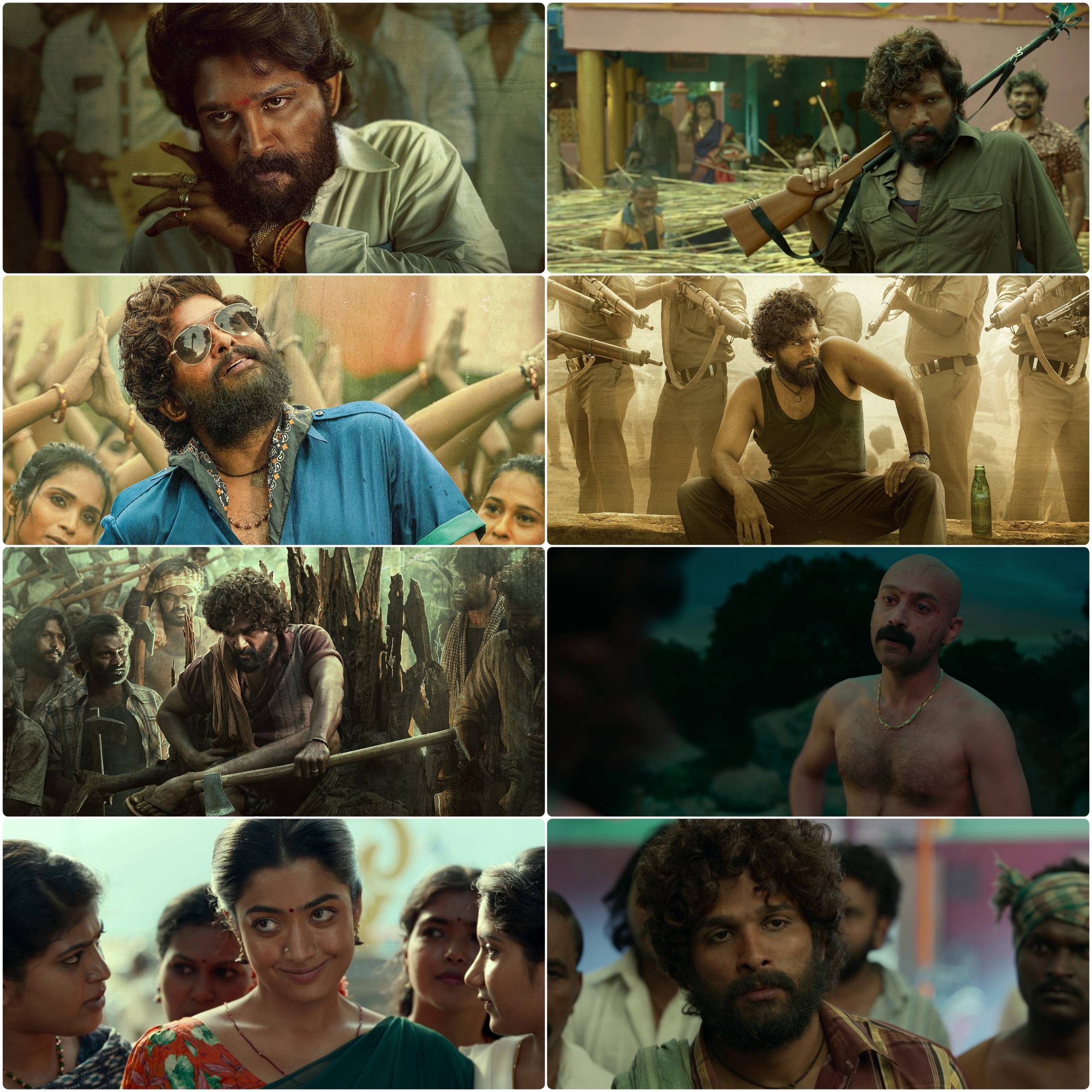 Pushpa The Rise 2021 Hindi Telugu Dual Audio UnCut South Movie BluRay HD ESub filmywap screenshot