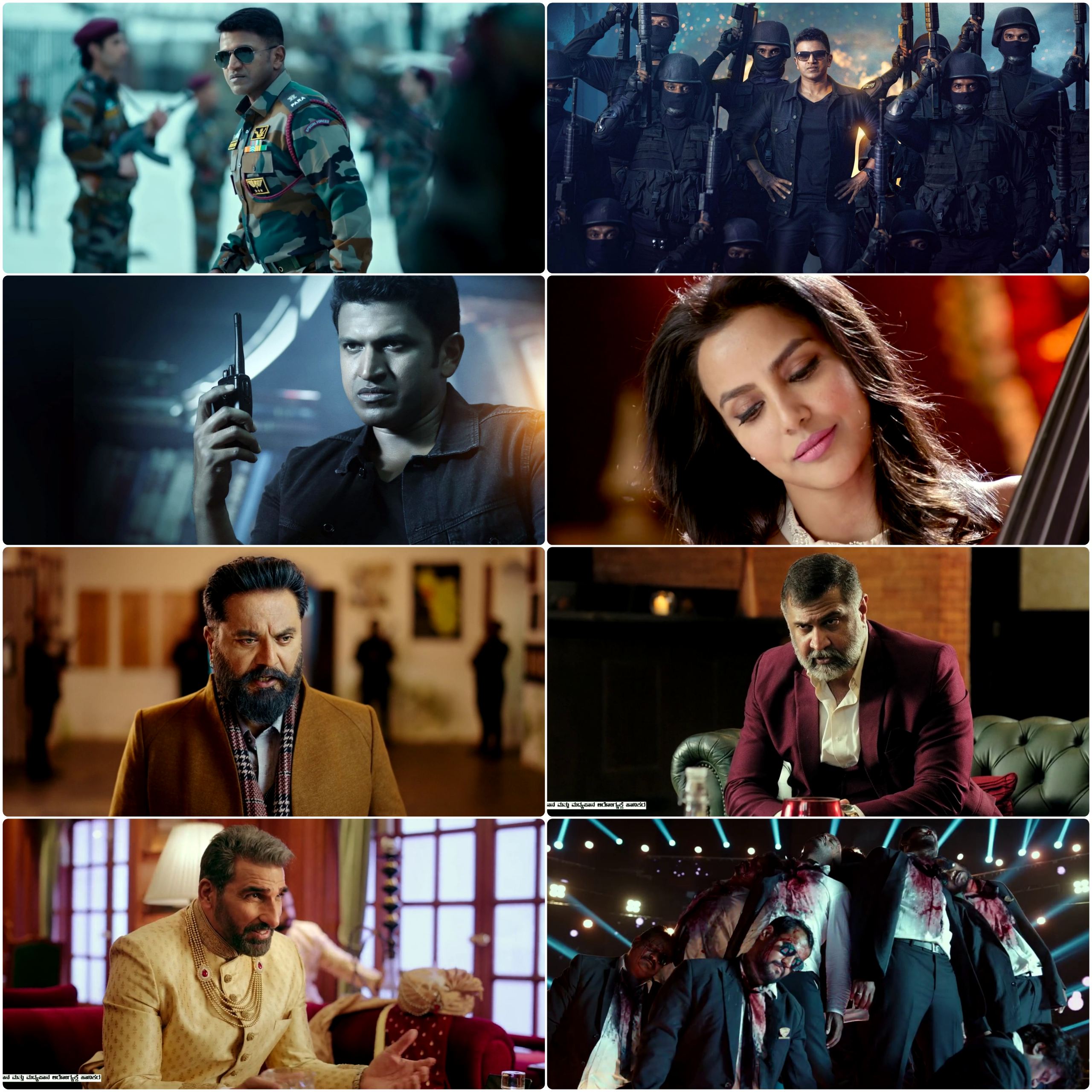 James 2022 Hindi Kannada Dual Audio UnCut South Movie HD ESub filmywap screenshot