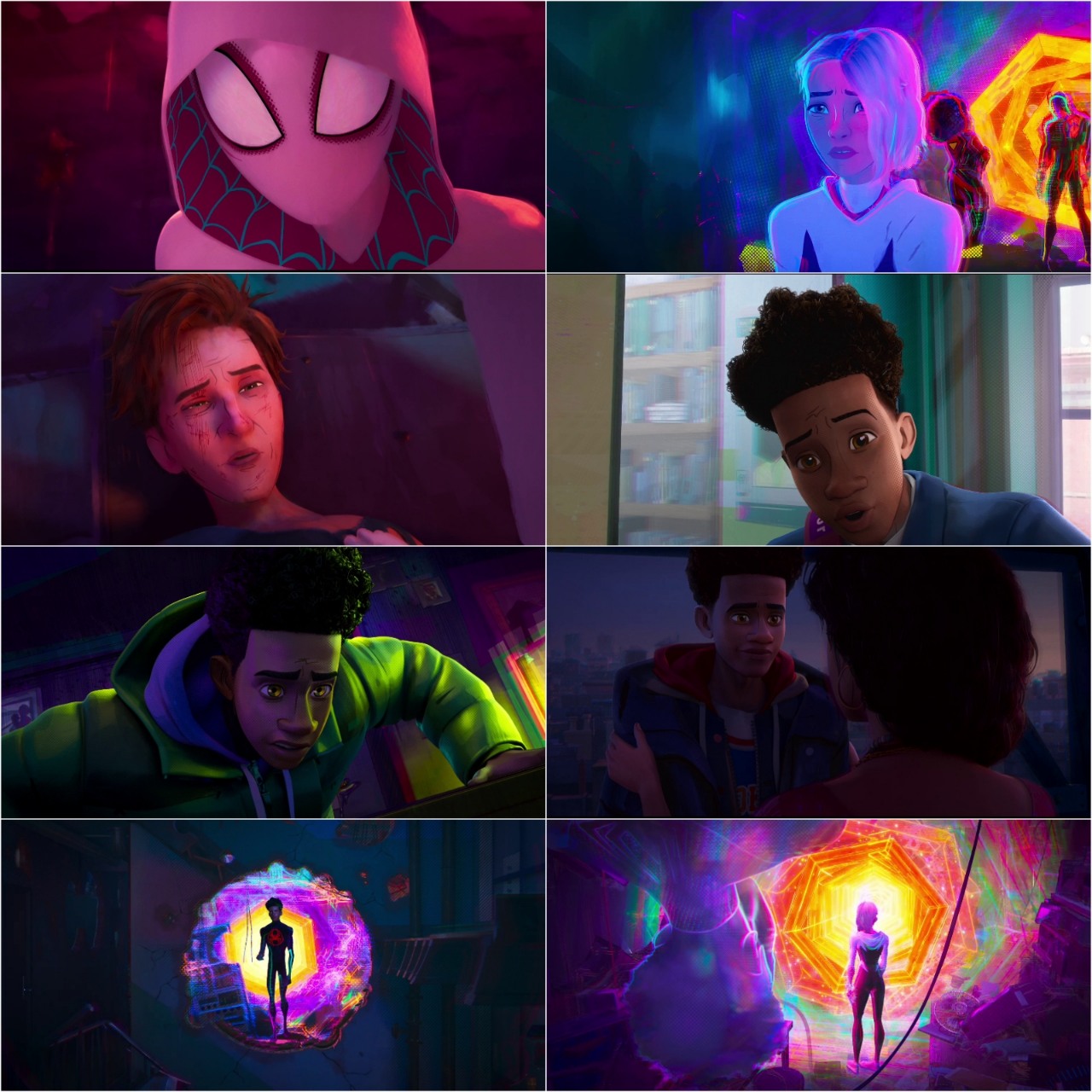 Spider Man Across the Spider Verse 2023 Hindi English Dual Audio Full Movie HD ESub filmywap screenshot