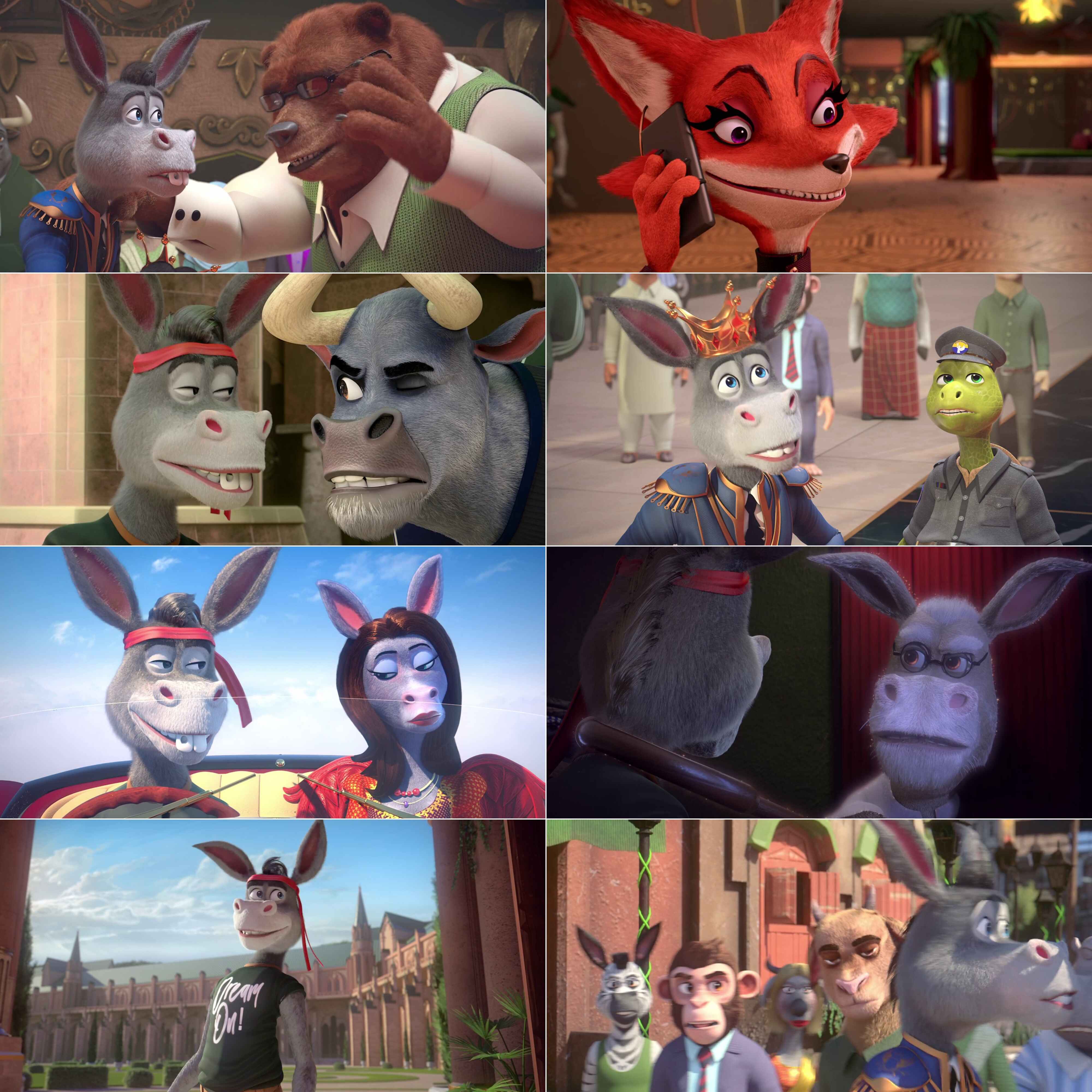 The Donkey King 2018 Hindi English Dual Audio Animated Movie HD ESub filmywap screenshot