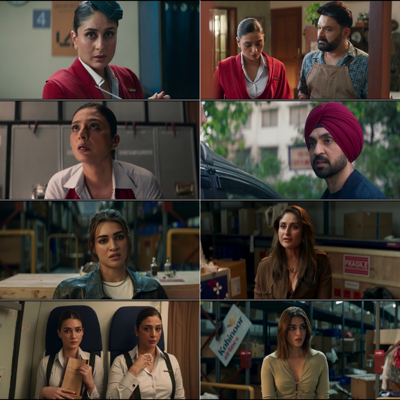 Crew 2024 Bollywood Hindi Movie HD ESub filmywap screenshot