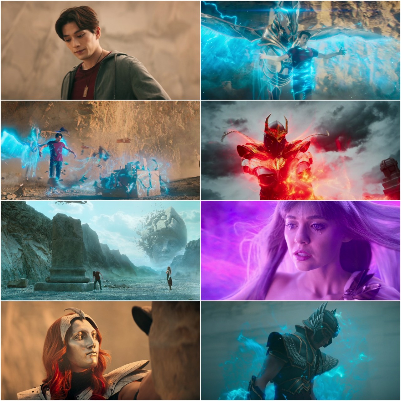 Knights of the Zodiac 2023 Hindi English Dual Audio Full Movie HD BluRay ESub filmywap screenshot