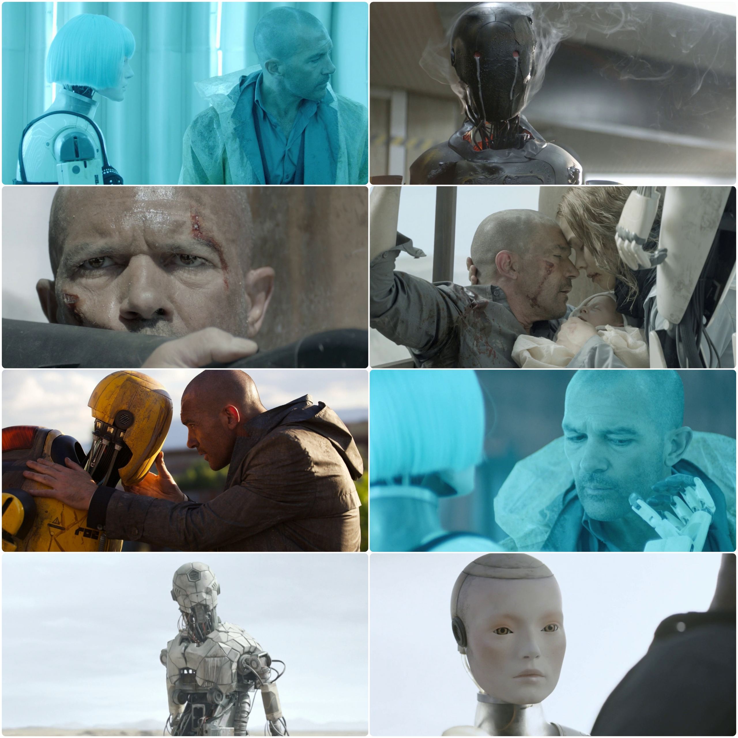 Automata 2014 Hindi English Dual Audio Hollywood Movie BluRay HD ESub filmywap screenshot