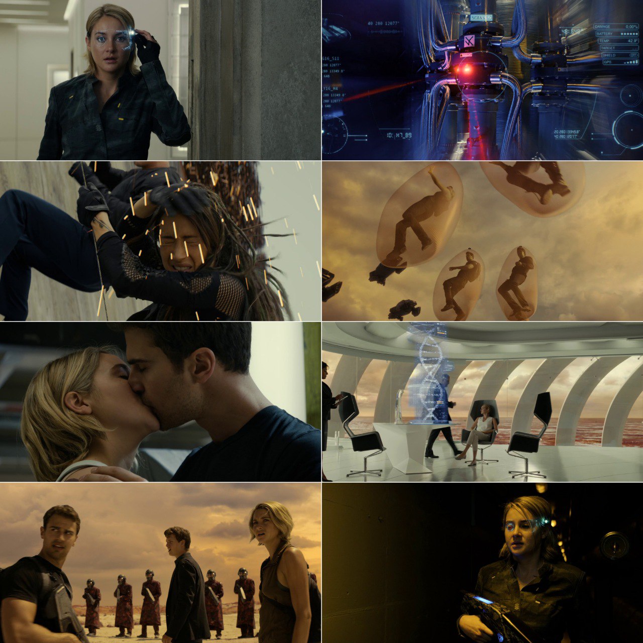 Allegiant 2016 Hindi English Dual Audio Movie BluRay HD ESub filmywap screenshot