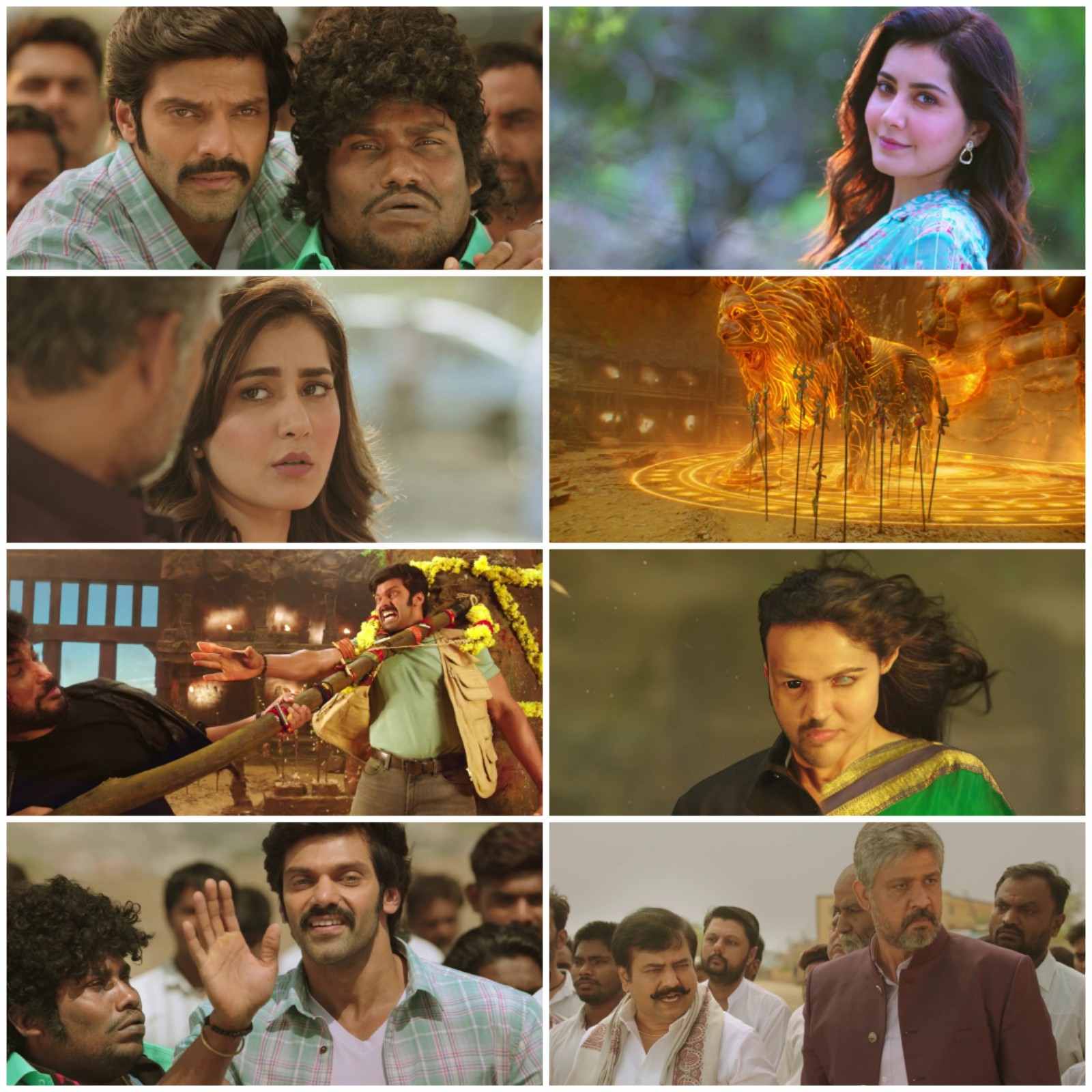 Aranmanai 3 2021 Hindi Tamil Dual Audio UnCut Movie HD ESub filmywap screenshot