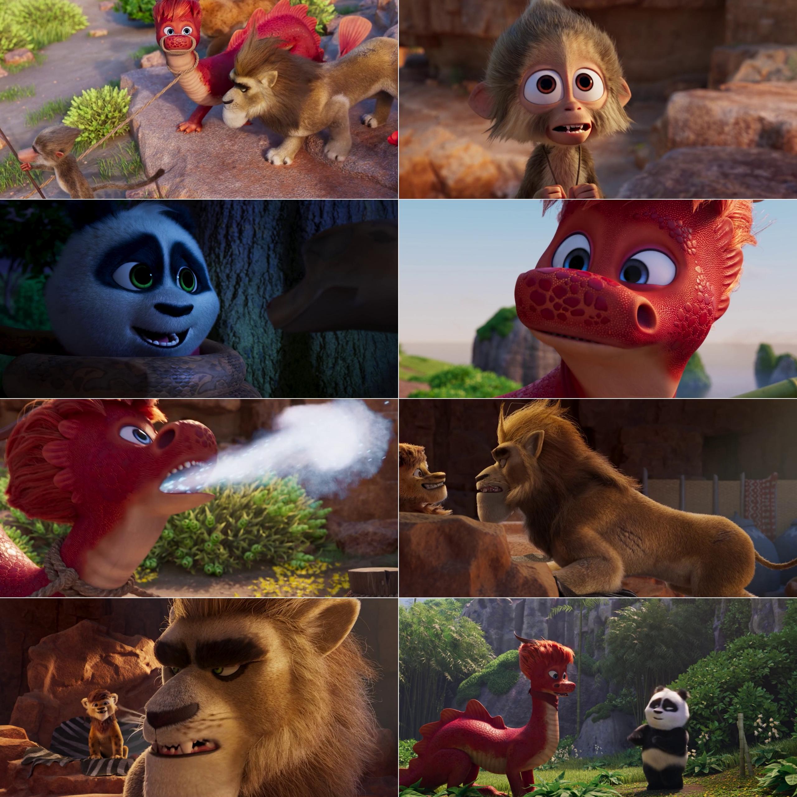 Panda Bear in Africa 2024 Hindi English Dual Audio Animated Movie HD ESub filmywap screenshot