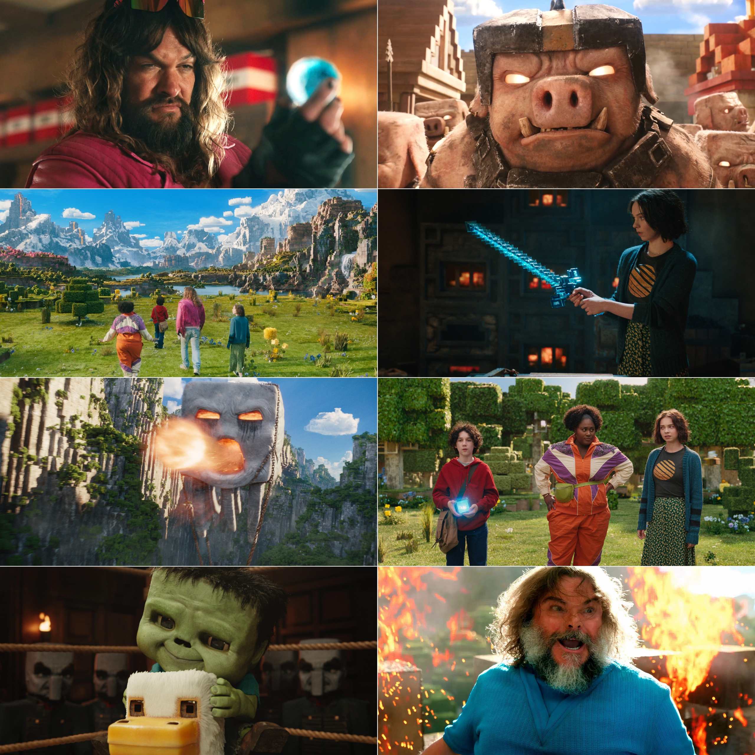 A Minecraft Movie 2025 Hindi English Dual Audio Hollywood Movie HD ESub filmywap screenshot