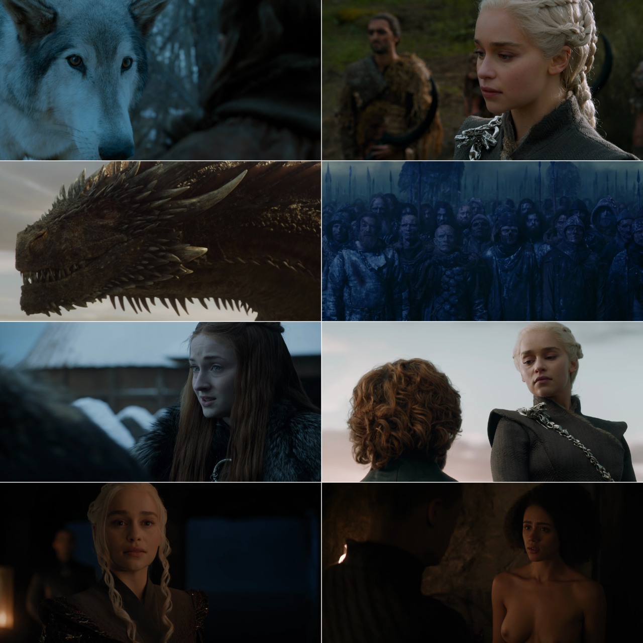 Game of Thrones S7 2017 Hindi English Dual Audio Completed Web Series HEVC BluRay ESub filmywap screenshot