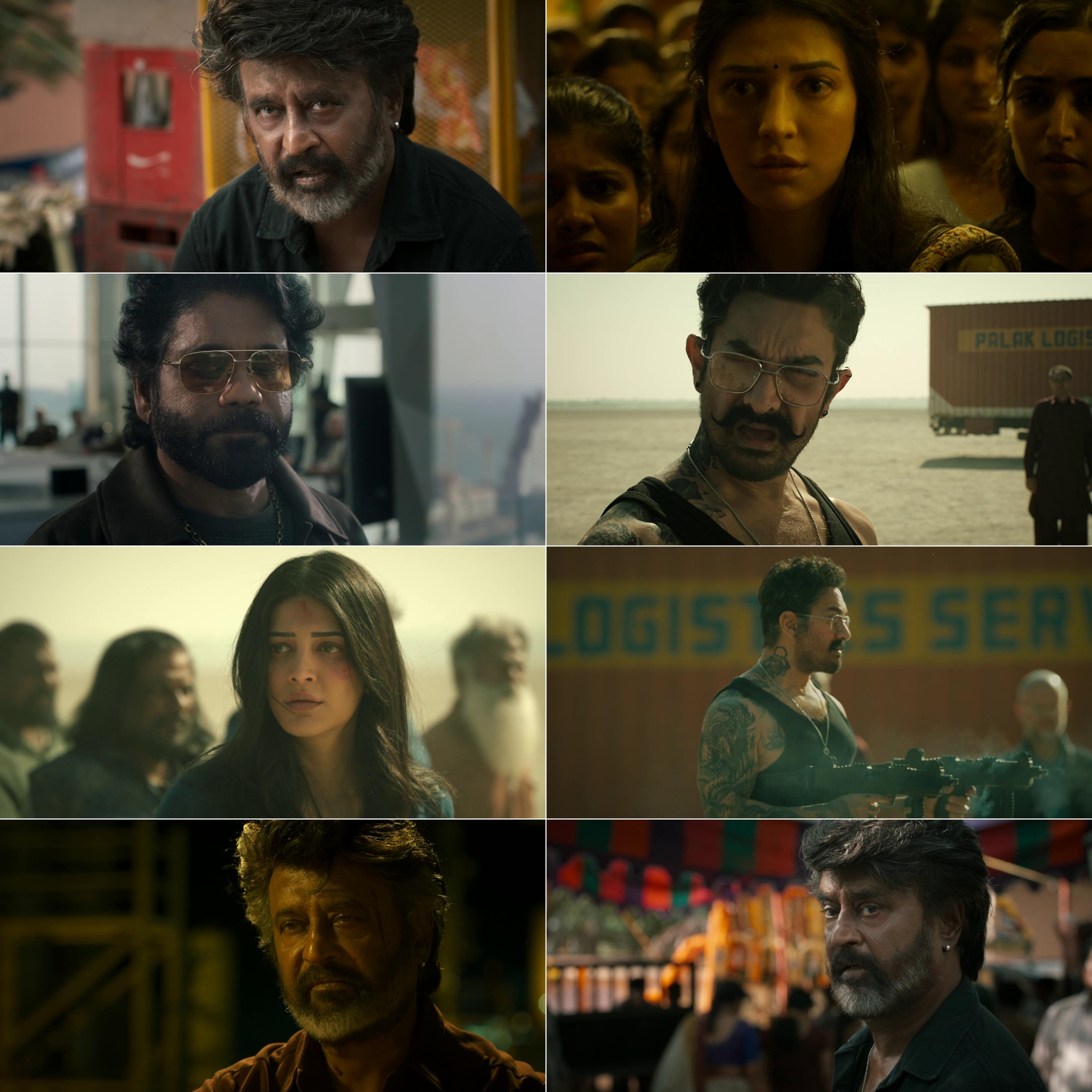 Coolie 2025 Hindi Clear Tamil Dual Audio UnCut South Movie HD ESub filmywap screenshot