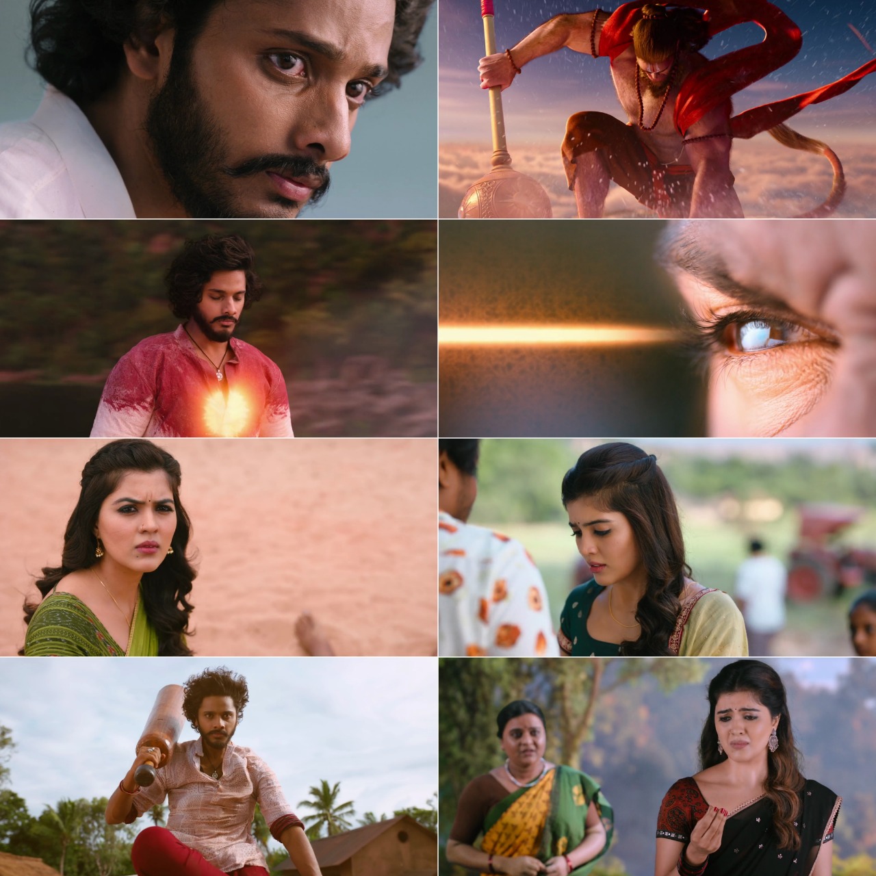 Hanu Man Hanuman 2024 South Hindi Dubbed UnCut Full Movie HD ESub filmywap screenshot