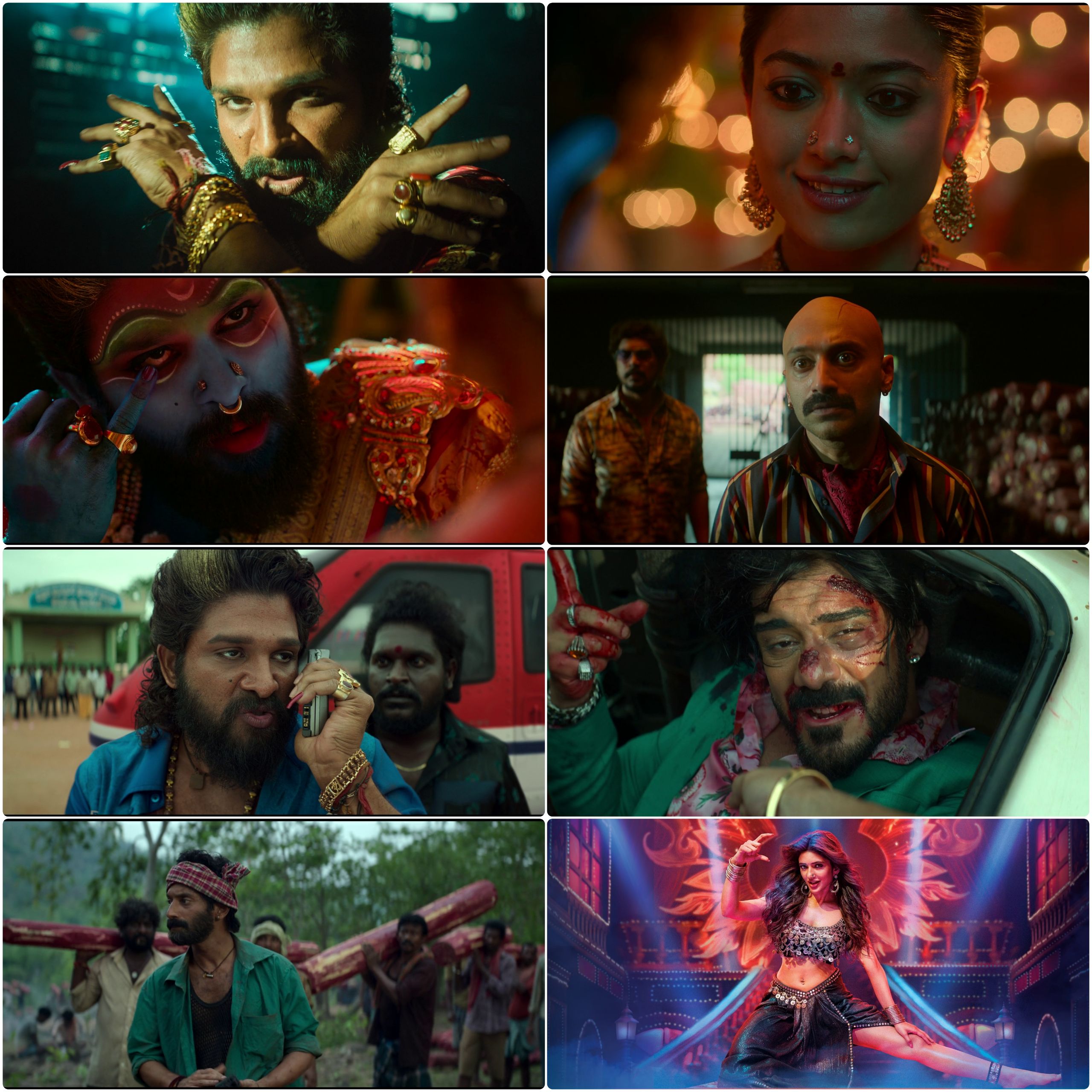 Pushpa 2 The Rule 2024 Hindi Telugu Dual Audio UnCut South Movie HD ESub filmywap screenshot