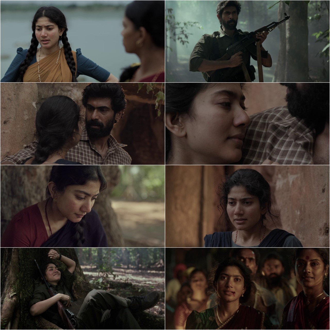 Virata Parvam 2023 South Hindi Telugu Dual Audio Full Movie HD ESub filmywap screenshot