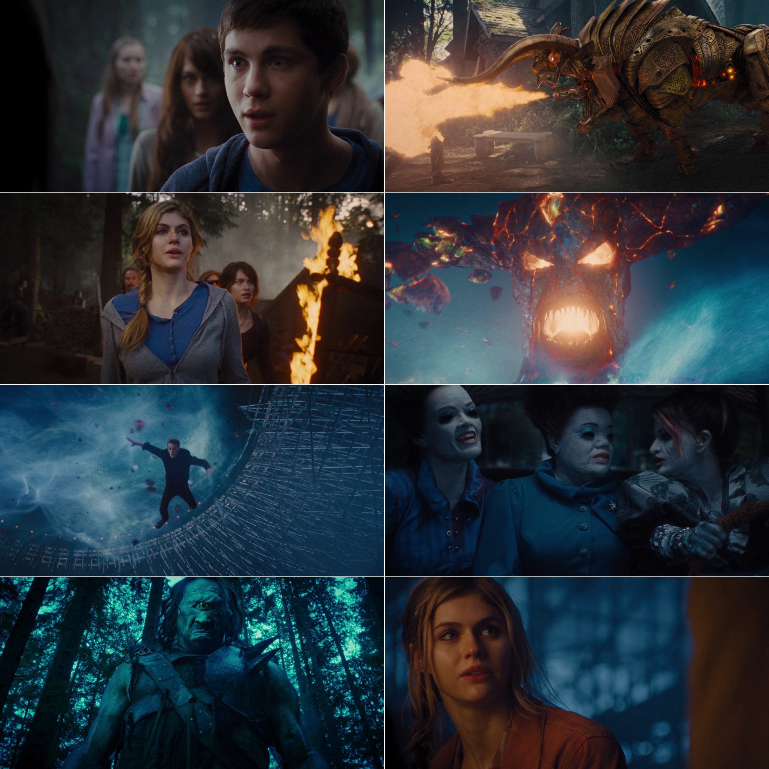 Percy Jackson Sea of Monsters 2013 Hindi English Dual Audio Hollywood Movie BluRay HD ESub filmywap screenshot