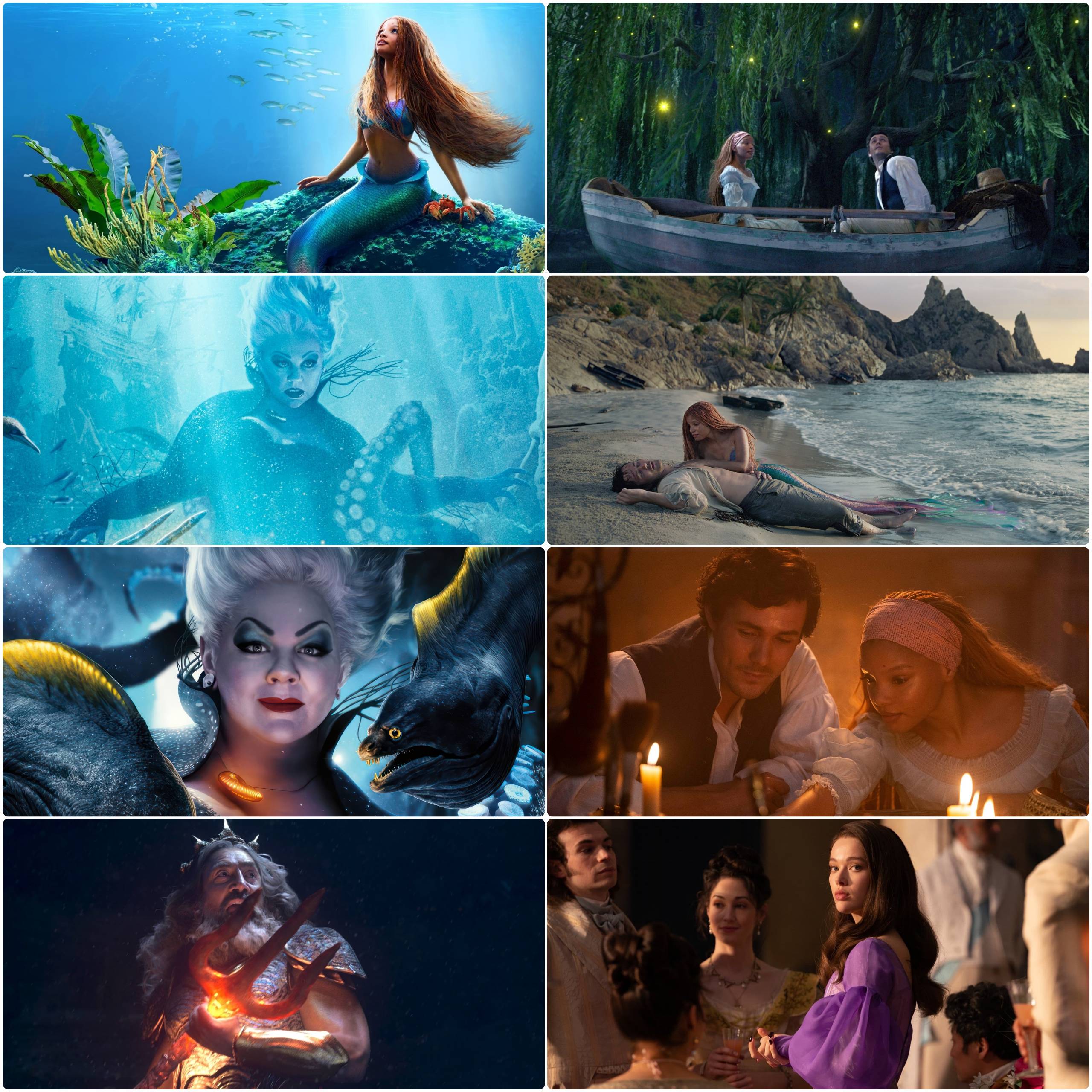 The Little Mermaid 2023 Hindi English Dual Audio MCU Full Movie HD ESub filmywap screenshot