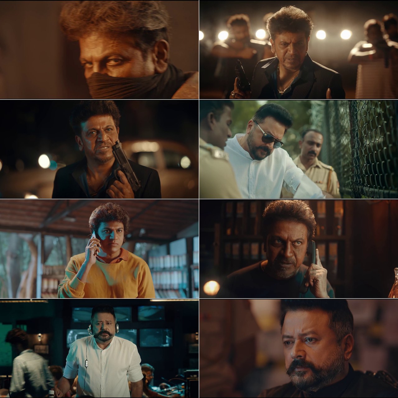 Ghost 2023 Hindi Kannada Dual Audio UnCut Movie HD ESub filmywap screenshot