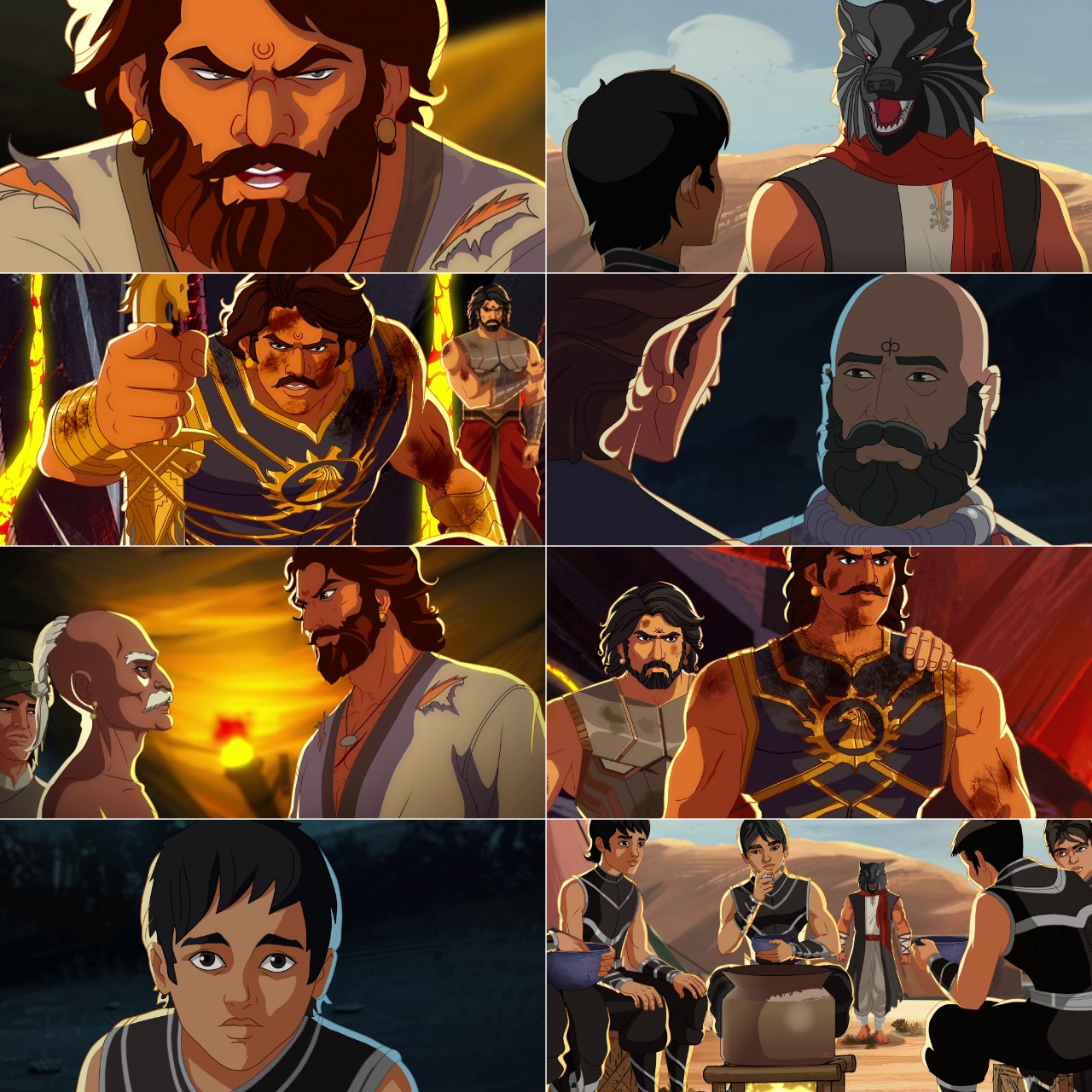 Baahubali Crown of Blood 2024 Hindi Animation Completed Web Series HEVC ESub filmywap screenshot