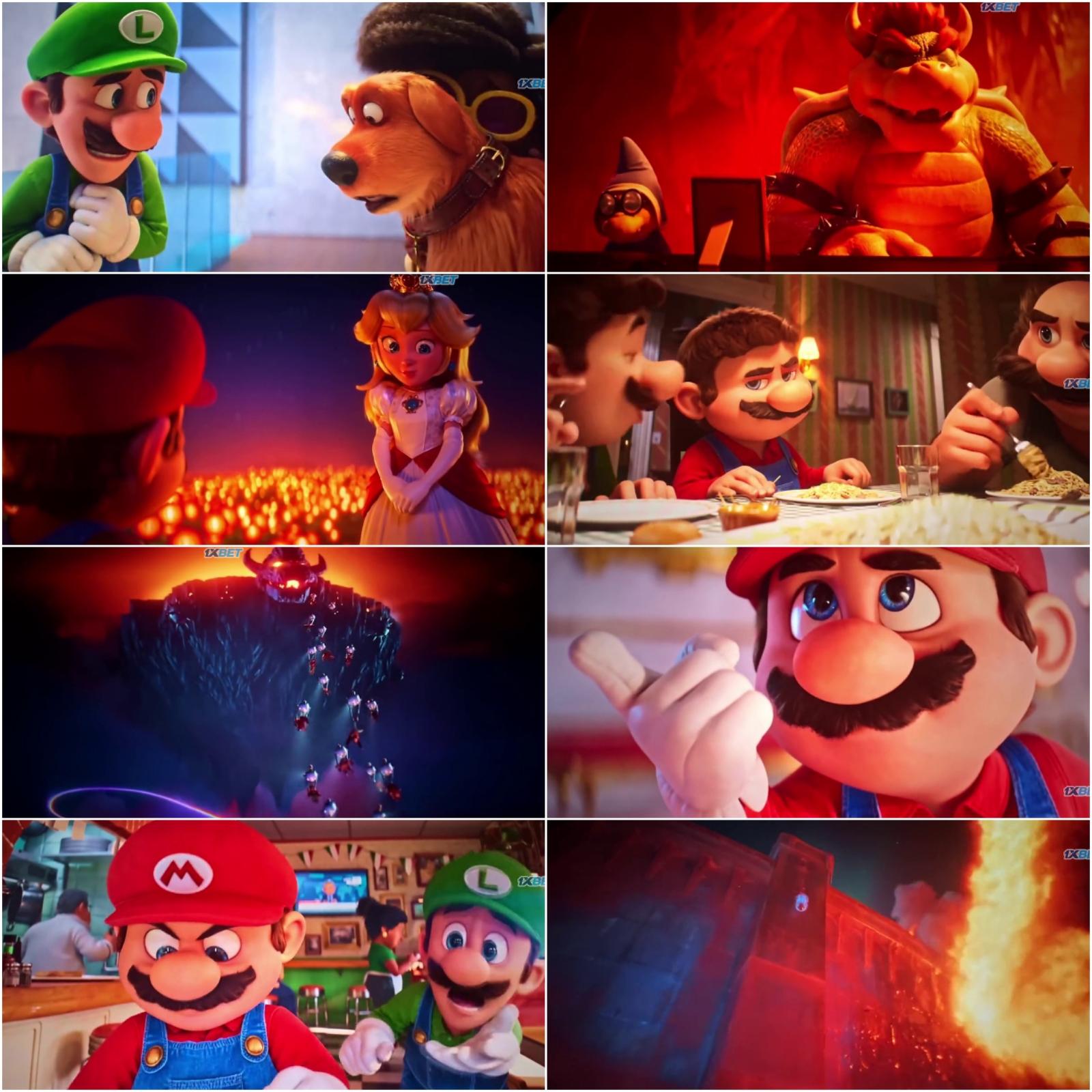 The Super Mario Bros Movie 2023 Animated Hindi English Daul Audio Full Movie HQCam filmywap screenshot