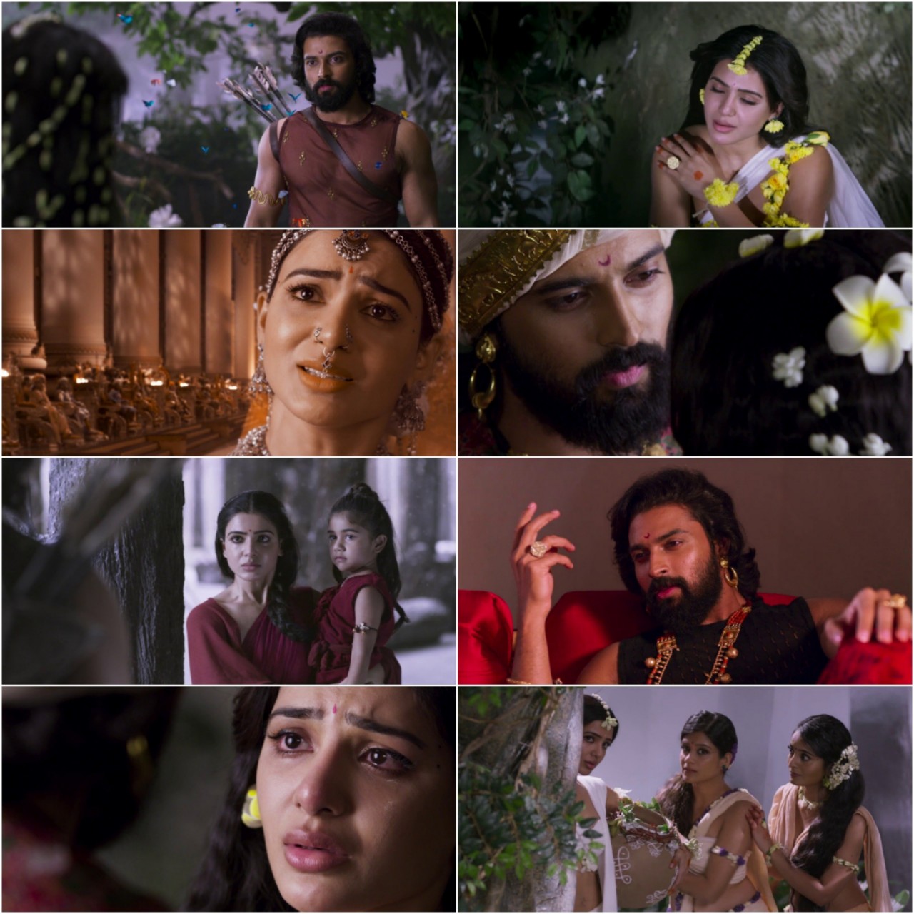 Shaakuntalam 2023 South Hindi Dubbed UnCut Full Movie HD 480p 720p 1080p 2160p4k ESub filmywap screenshot