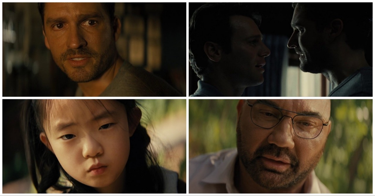 Knock at the Cabin 2023 Hollywood Hindi English Dual Audio Full Movie HD ESub filmywap screenshot