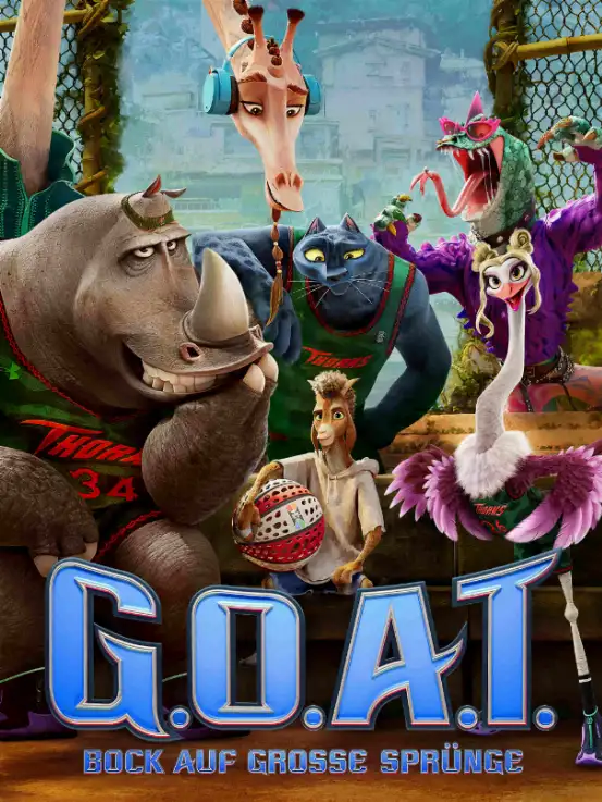 GOAT 2026 Hindi English Dual Audio Animated Movie HD ESub filmywap