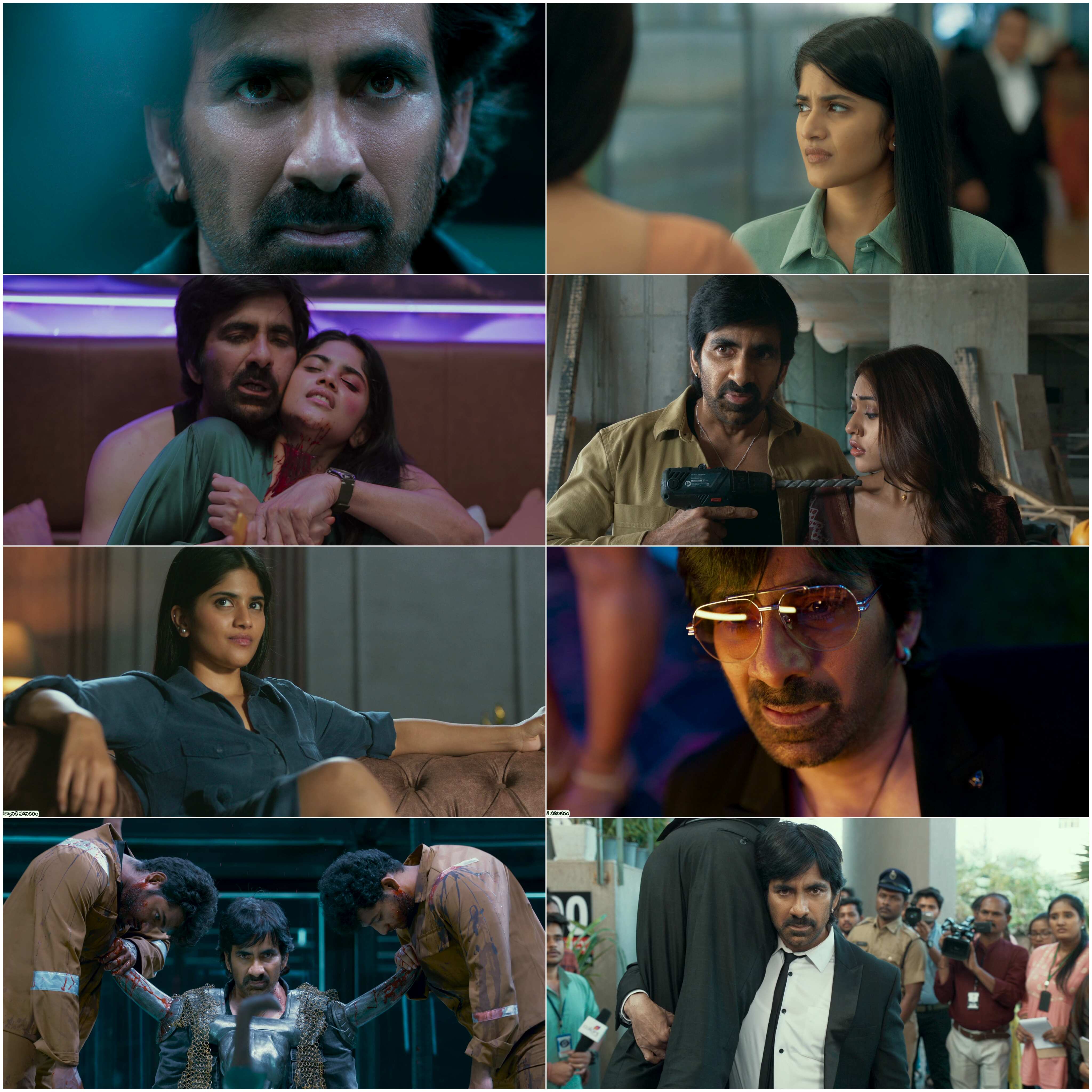 Ravanasura 2023 Hindi Telugu Dual Audio UnCut South Movie HD ESub filmywap screenshot