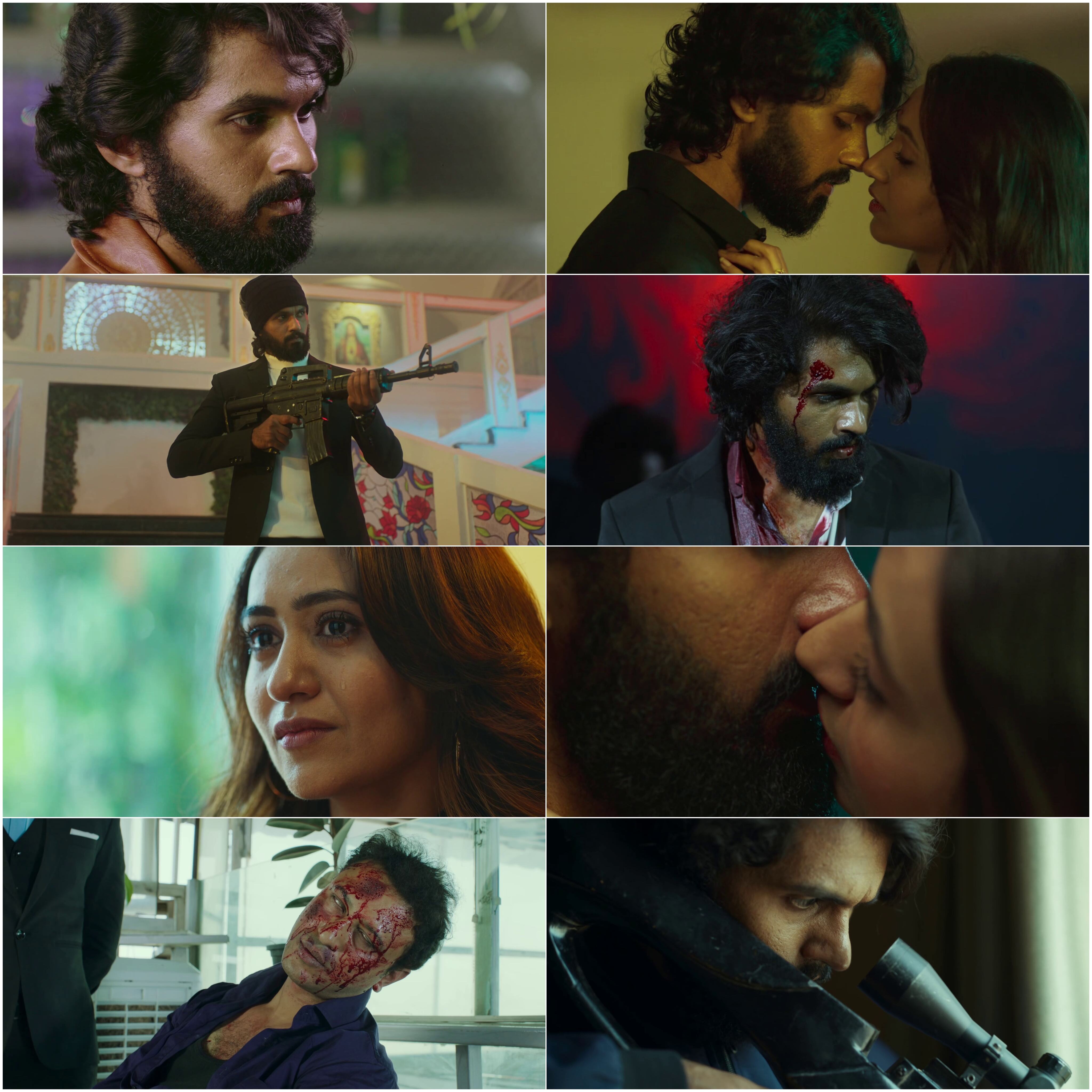 Gangster 2024 Hindi Telugu Dual Audio UnCut South Movie HD ESub filmywap screenshot